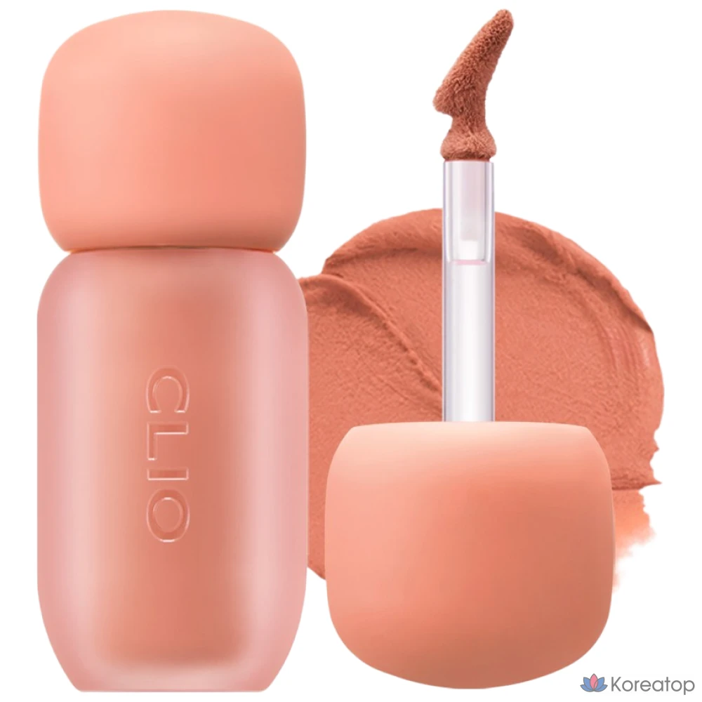 Clio Volume Mate Tint (Gloss/Blur), 100 Fluffy Ginger (Blur), 3.8g, 1 шт.