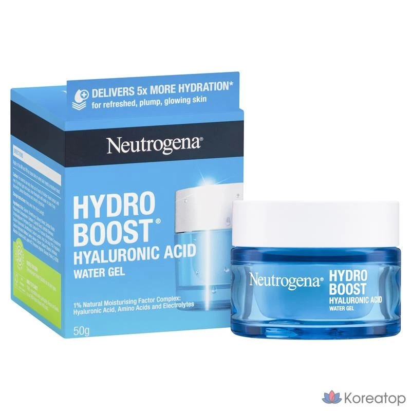 Увлажняющий крем-гель Neutrogena Hydro Boost Hyaluronic Acid Water Gel, 50 г, 1 шт.