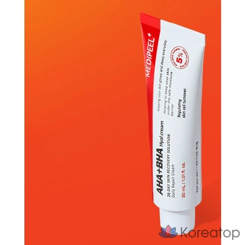 Крем MediPeel AHA BHA 28 Days Hyal Cream
