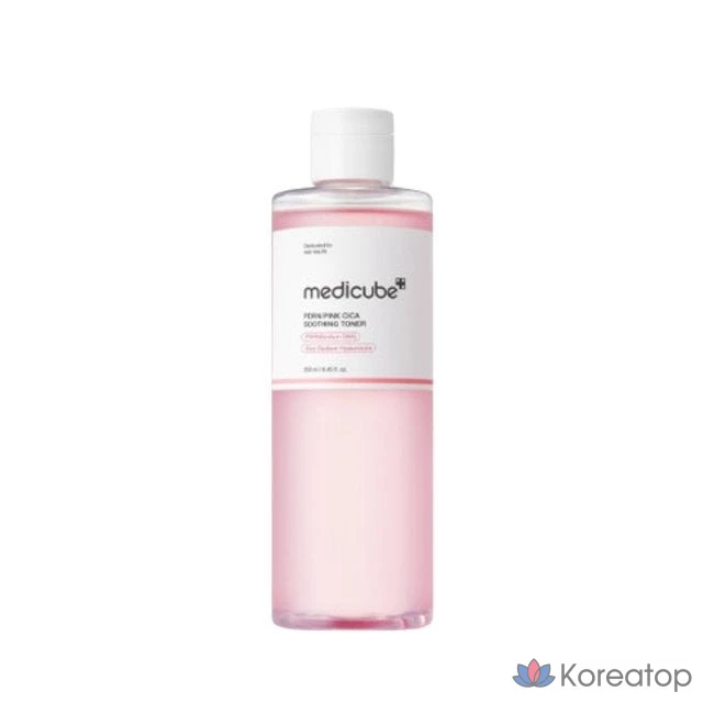 Успокаивающий тоник Medicube PDRN Pink Cica / Отбеливающий тоник Medicube Salmon, 1 шт., 250 мл