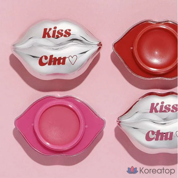 Бальзам для губ Tony Moly Vegan Kiss Chew, 1 шт., оттенок Romance Pink, 8,6 г