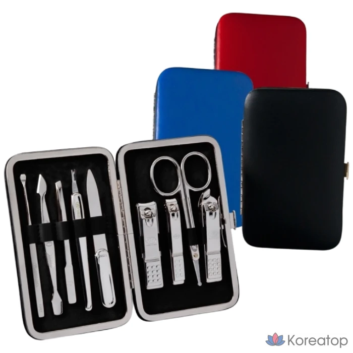 Набор для ухода Three Seven 777 Nail Clipper Set TS-343EXC, 9 шт.