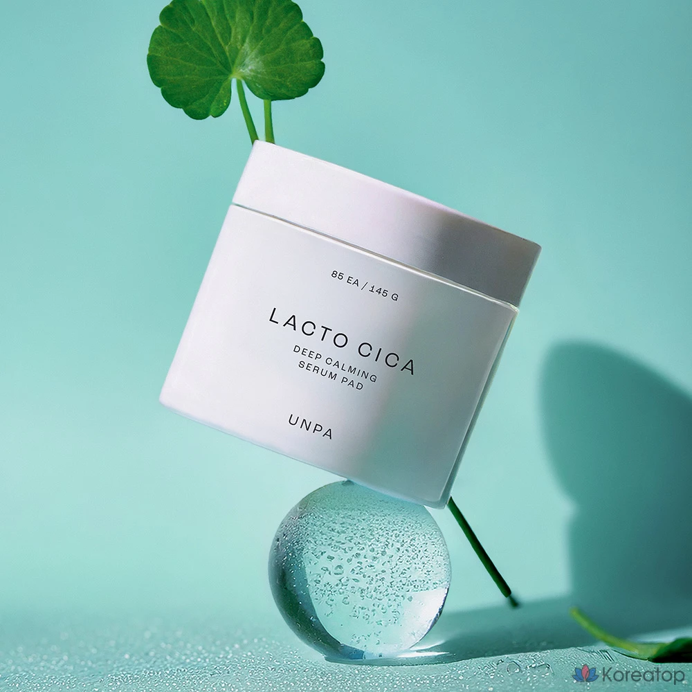 Серум-пэды UNPA Lacto Cica Deep Calming, 85 шт., 145 г