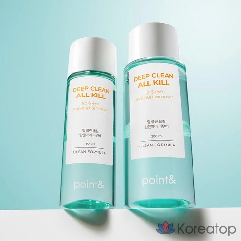 Средство для удаления макияжа с губ и глаз Vegan Beauty Point &amp; Deep Clean All-Kill