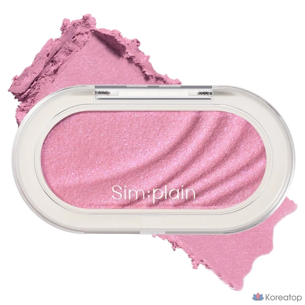 Simplene Gleam On Cheek, 12 Orchid Mousse, 1 шт.