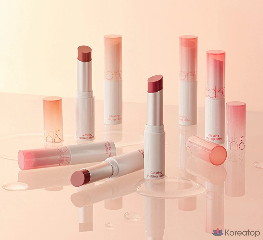 Тающий бальзам для губ ROM&ND Glasting Melting Balm, оттенок Nougat Sand, 3,5 г, 1 шт., фото 6