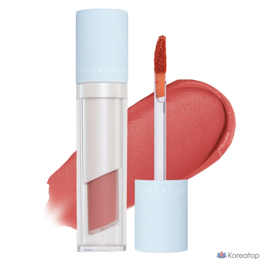 Блеск для губ Forencos Tattoo Claire Velvet Lip Tint, оттенок 19 Moss, 1 шт.