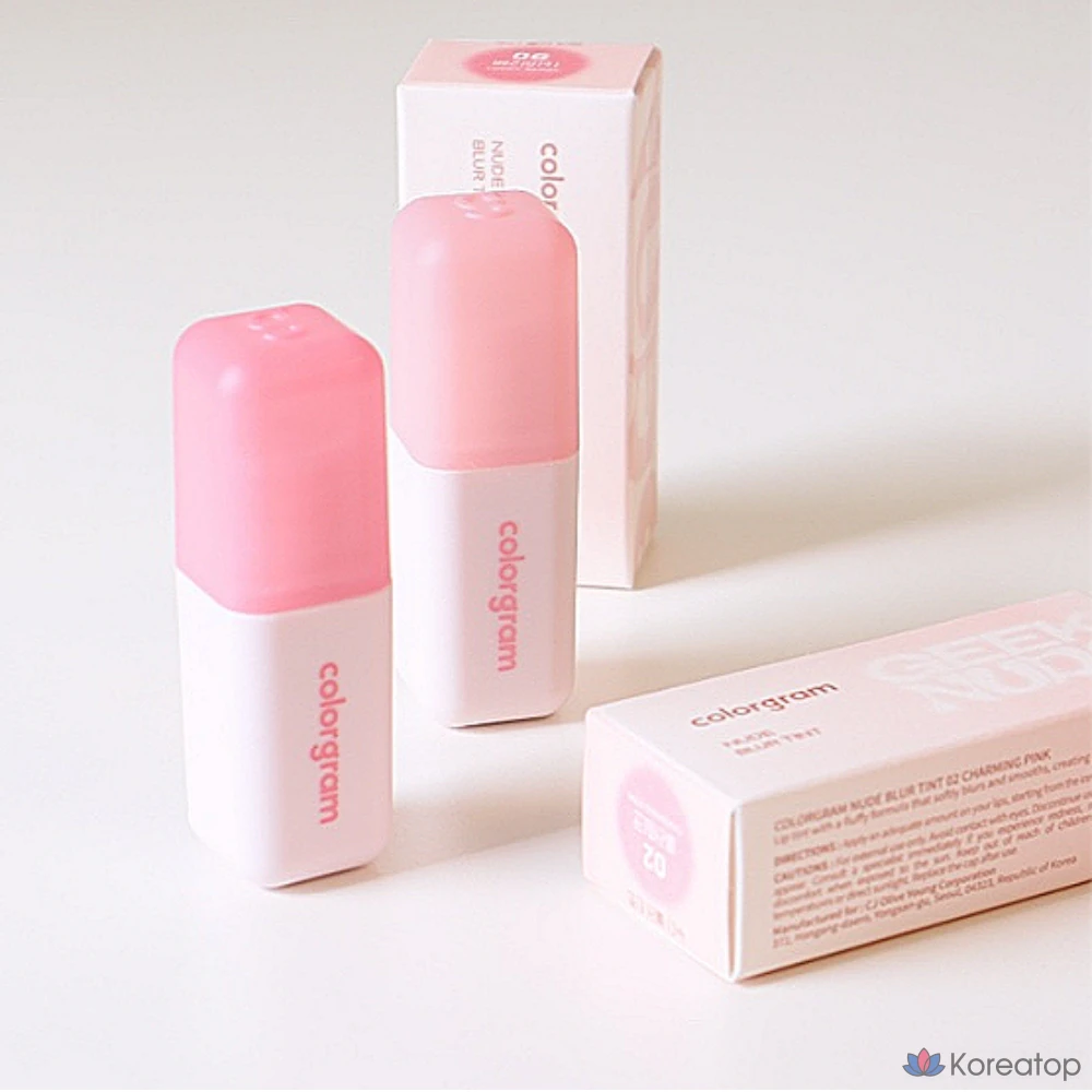 Colorgram Nude Blur Tint тональный крем, 1 шт., 5 г, 17 Even Peach