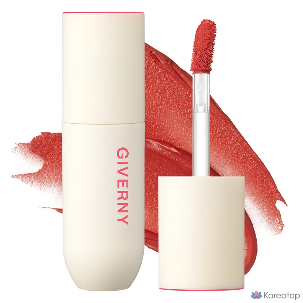 Полупрозрачный тинт для губ Giverny Fluffy Sheer Tint, 1 шт., 3,5 г, цвет 02 Spring Coral