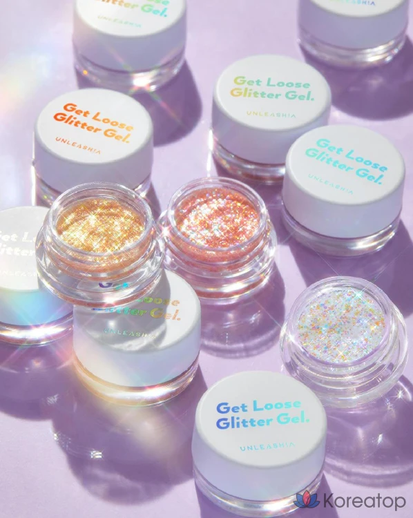 Мини-тени для век Unleashia Glitter Gel Mini Eyeshadow, 1 шт., N 3 Gold Obsessor, фото 8