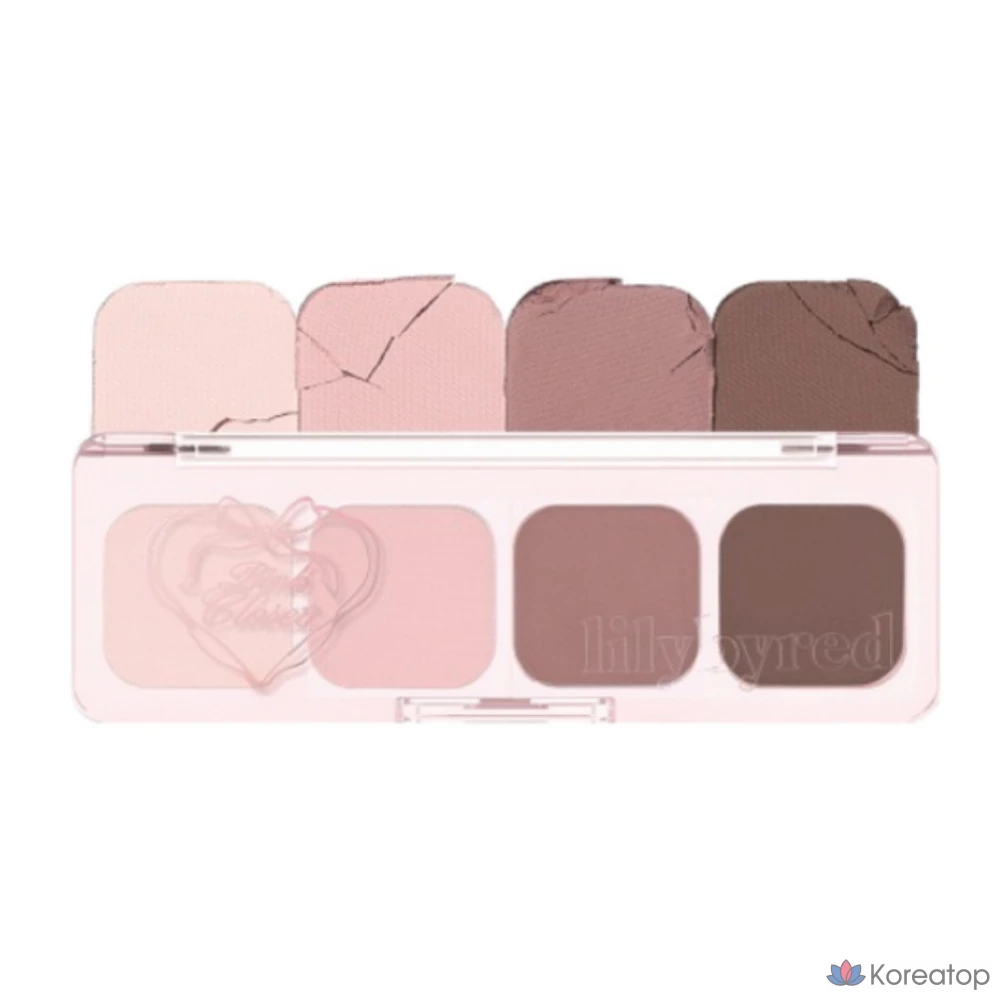 Палетка теней Lilybyred Mood It AD, 3,2 г, 07 RomanticIt/NeutralCoolTone, 1 шт.