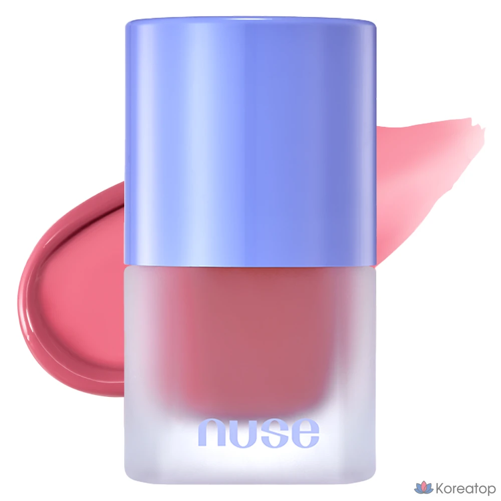 Жидкие румяна nuse Liquid Care Cheek, 16 мл, баночка 07 Plum, 1 шт.