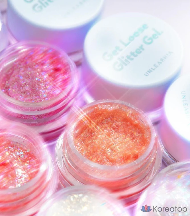 Мини-тени для век Unleashia Glitter Gel Mini Eyeshadow, 1 шт., N 3 Gold Obsessor, фото 9