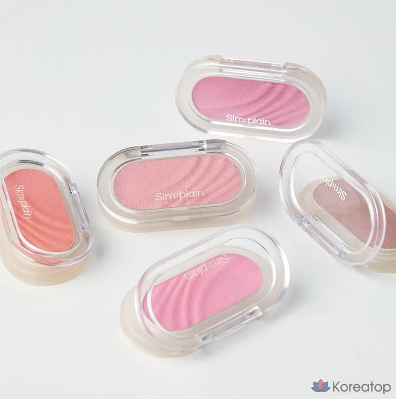 Simplene Gleam On Cheek, 12 Orchid Mousse, 1 шт., фото 4