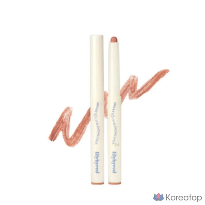 Стик для растушевки губ Lilybyred Smiley 0,8 г, 02 Banggut Banggut, 1 шт.