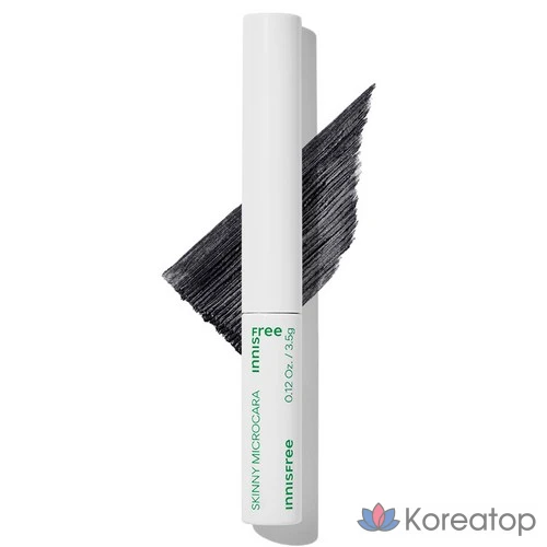Тушь для ресниц Innisfree Skinny Mascara Zero, 3,5 г, № 1, черная, 1 шт.