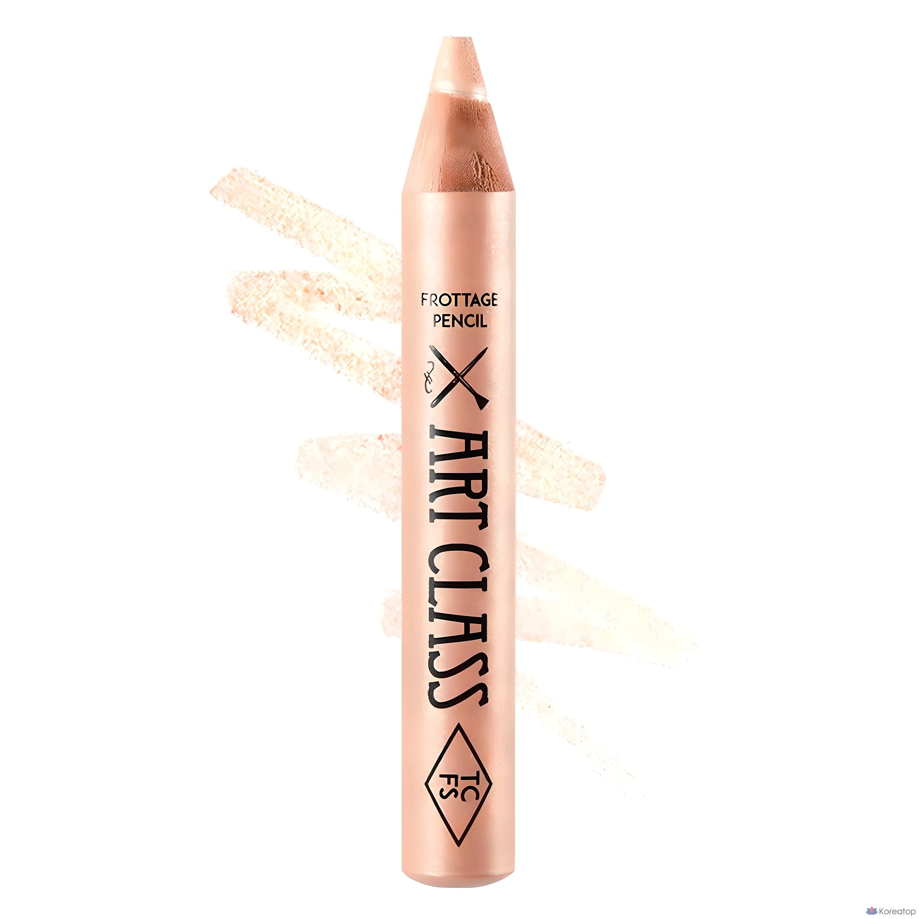 Рисунок карандашом "Фроттаж" из серии "Too Cool for School Art Class", 09, прозрачно-нюдовый, 1 шт.