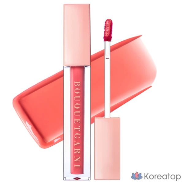 Тинт для губ Bouquet Garni Glam Dew, 01 Персиковый оттенок, 3,5 г, 1 шт.