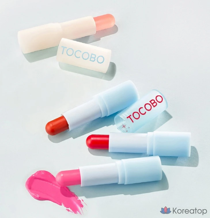 Тонированный бальзам для губ Tokobo Glass, оттенок 012 «Ягодный розовый», 3,5 г, 1 шт., фото 7