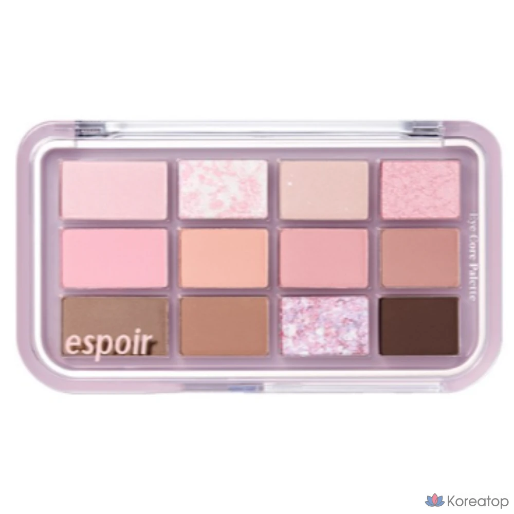 Палетка теней для век Espoir Eye Core Palette, № 7, оттенок Pink Oat Latte, 1 шт.