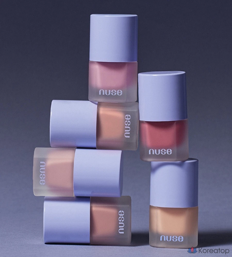 Жидкие румяна nuse Liquid Care Cheek, 16 мл, баночка 07 Plum, 1 шт.