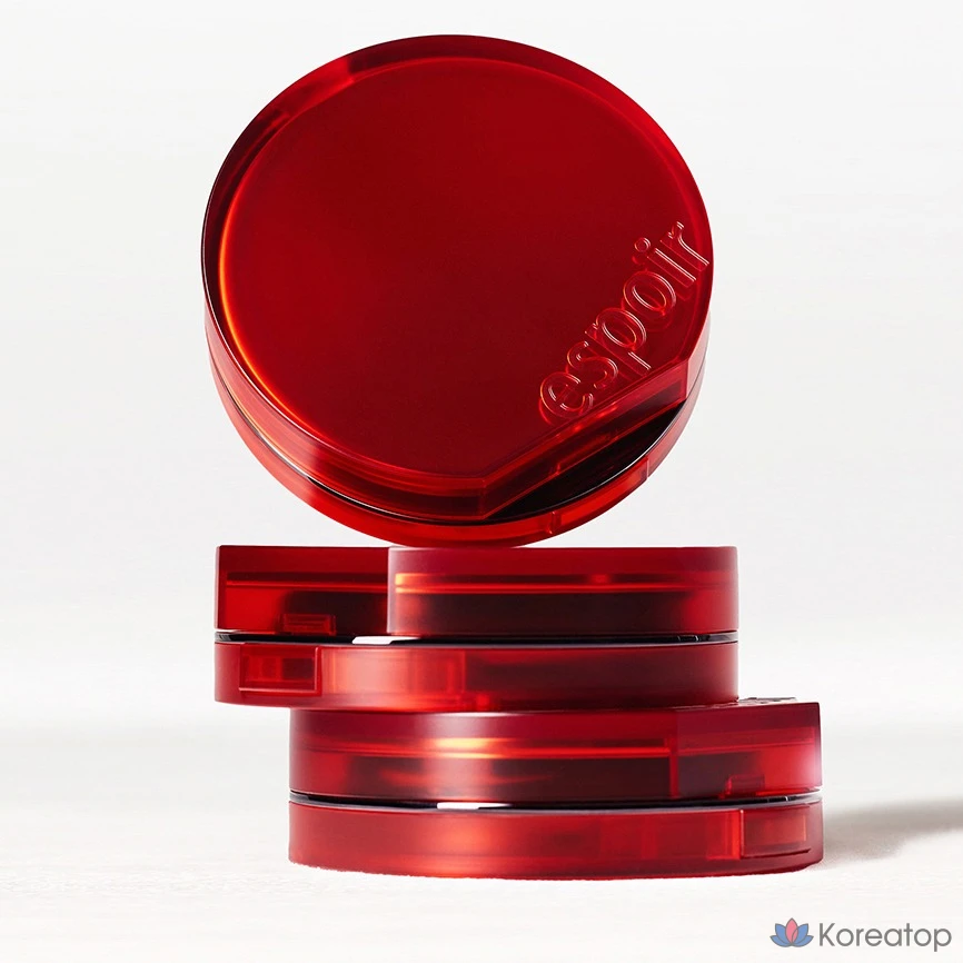 Бархатная подушка Espoir Pro Tailor Be, 13 г, пуховая набивка, № 23, бежевая, 1 шт., фото 7