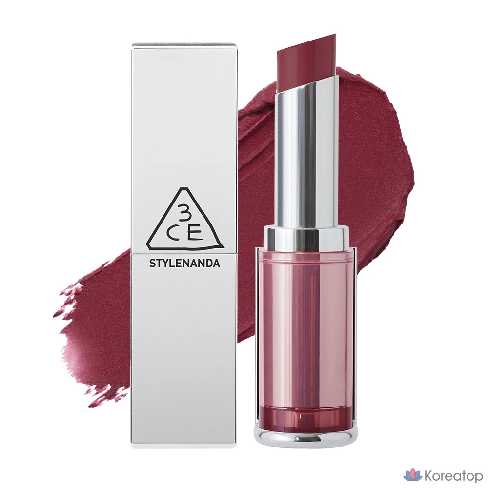 3CE Blur Matte Lipstick, 1 шт., Mauve Drizzle