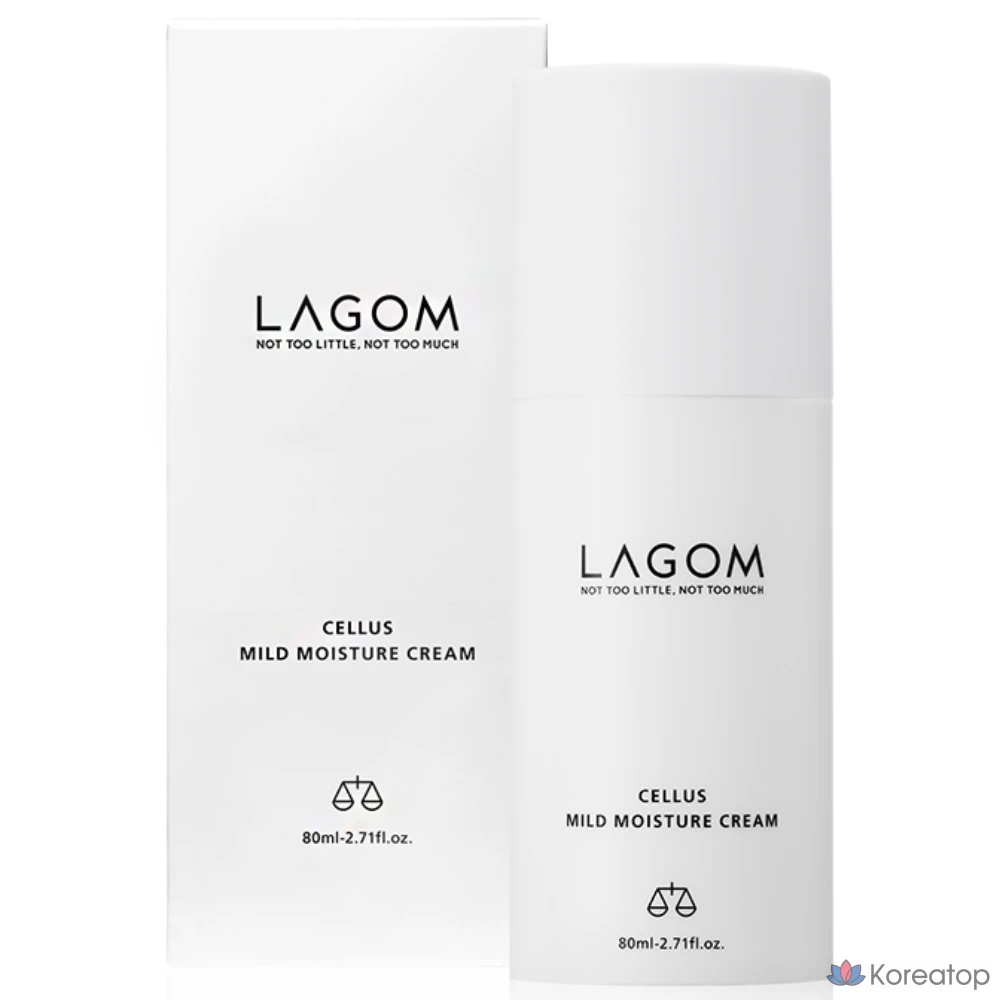 Lagom Cellus мягкий увлажняющий крем, 80 мл, 1 шт.