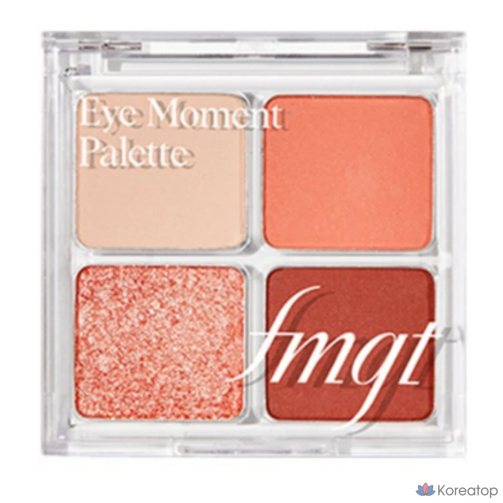 Палетка теней для век FMGT eye moment, 05 Dear Peach, 1 шт.