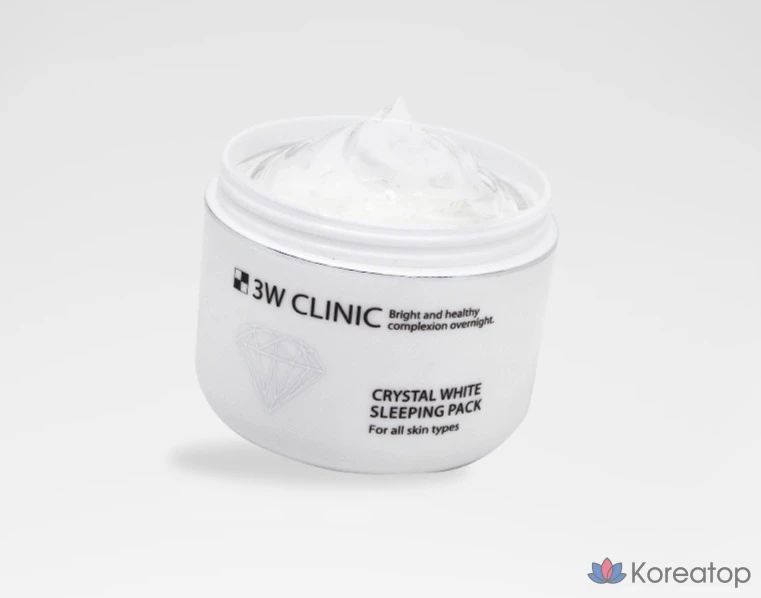 Спальный рюкзак 3W Clinic Crystal White, односпальный, 1 шт.