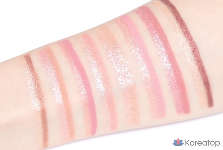 Двухцветные тени для век Merythod, оттенок 04 Starlit Coral, 1 шт., фото 5