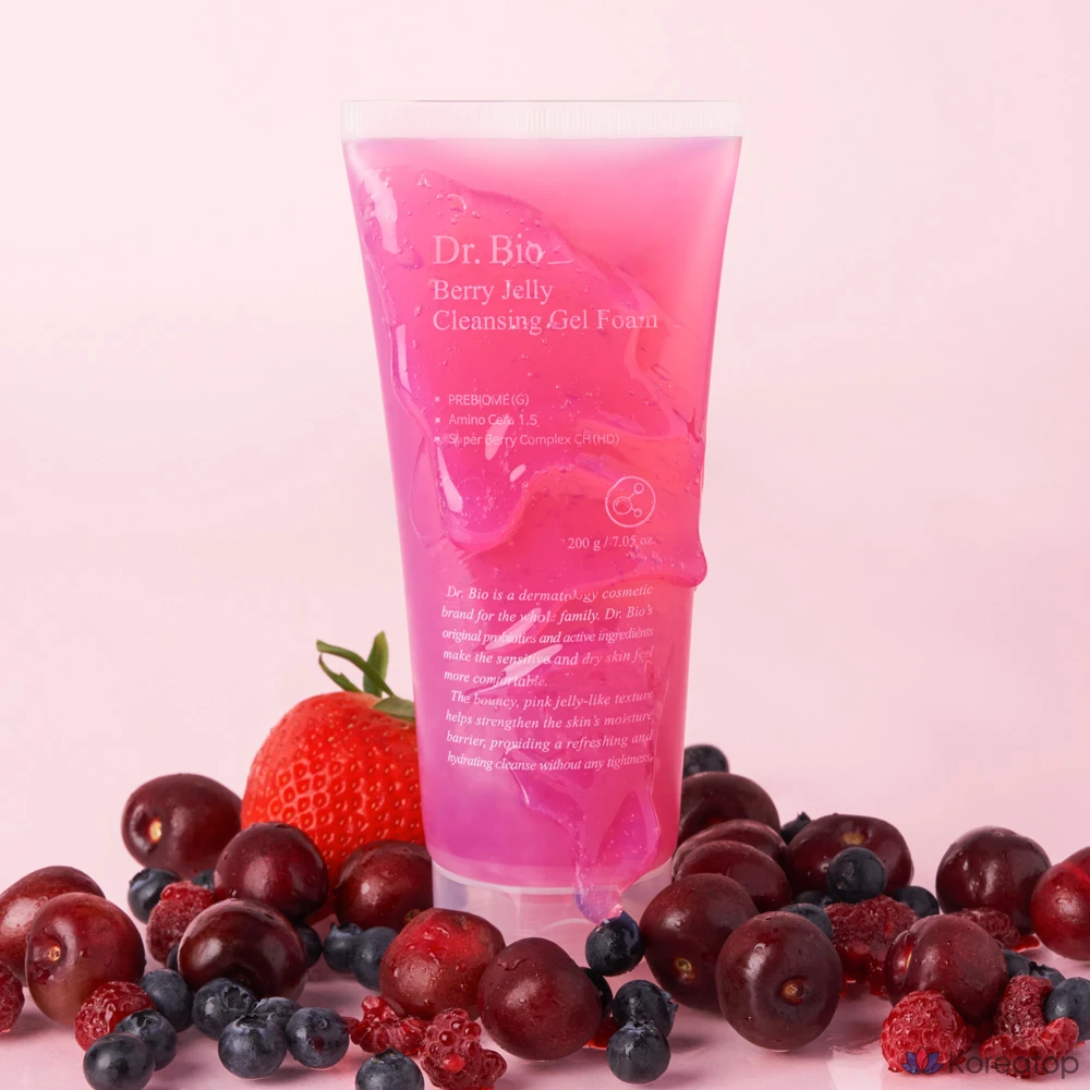 Очищающий гель-пенка Dr. Bio Berry Jelly, 1 шт., 200 г