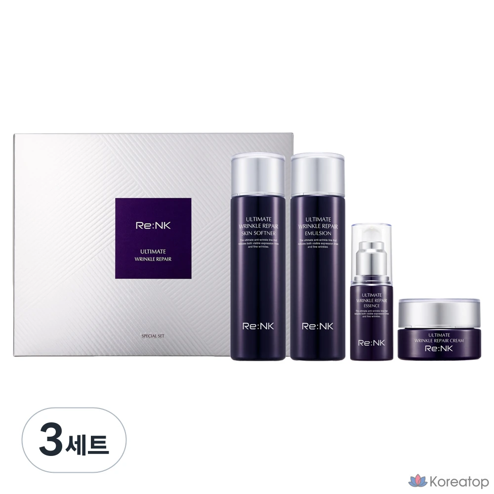 Набор для разглаживания морщин Re:Nk Ultimate Wrinkle Repair Set, 3 комплекта