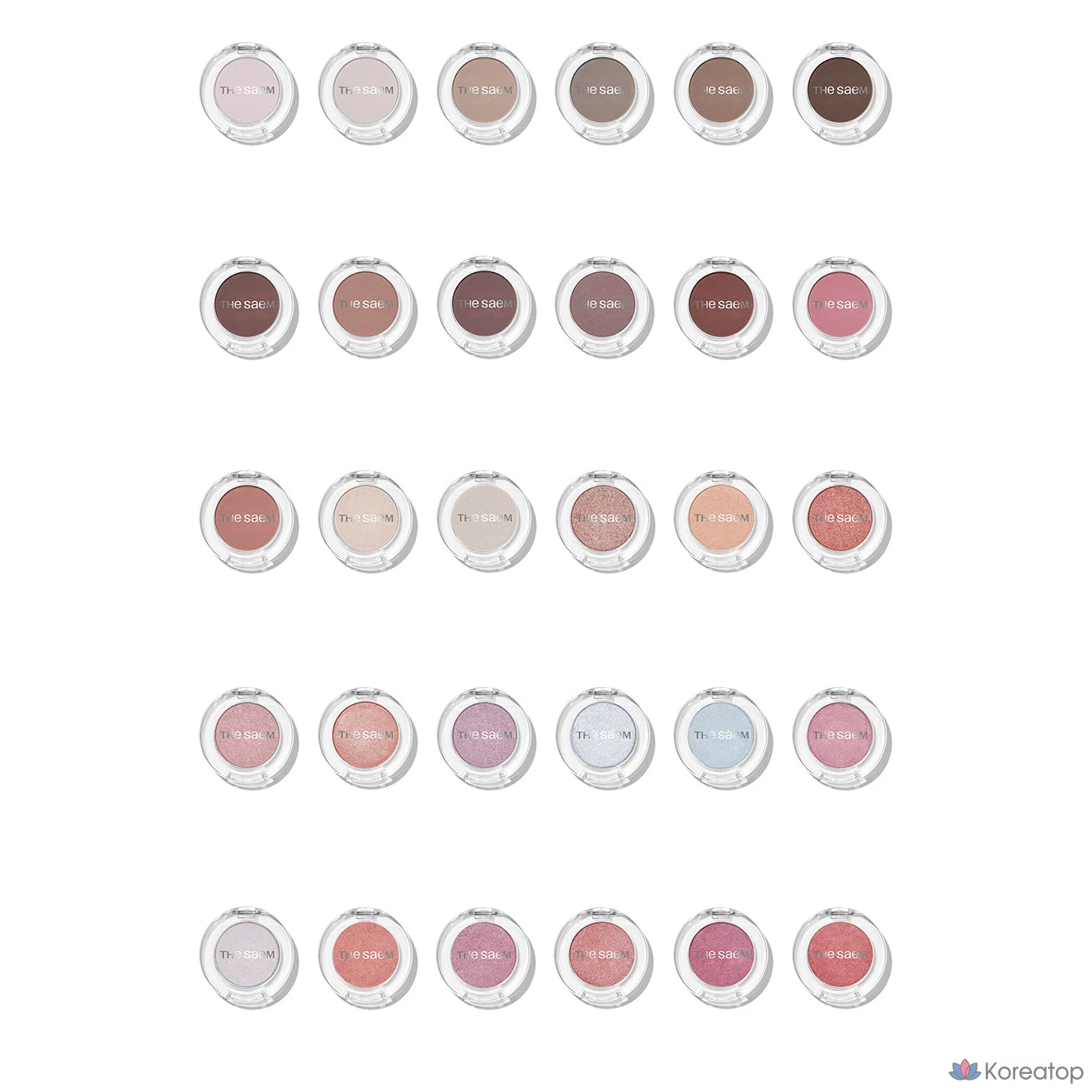 Матовые тени для век The Saem Sammul Single Shadow Matte, PP02 Muiryhan Vine, 1 шт., фото 6