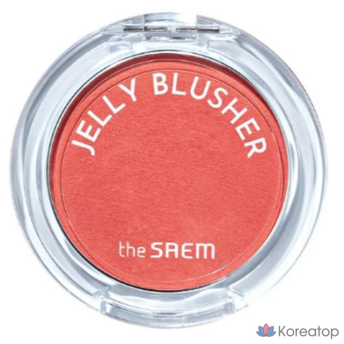 Румяна-желе The Saem 4,5 г, OR01 (DO) Ослепительно-оранжевый, 1 шт.