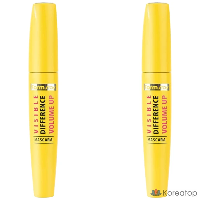 Тушь для ресниц FarmStay Visible Volume Up, 12 г, черная, 1 шт.