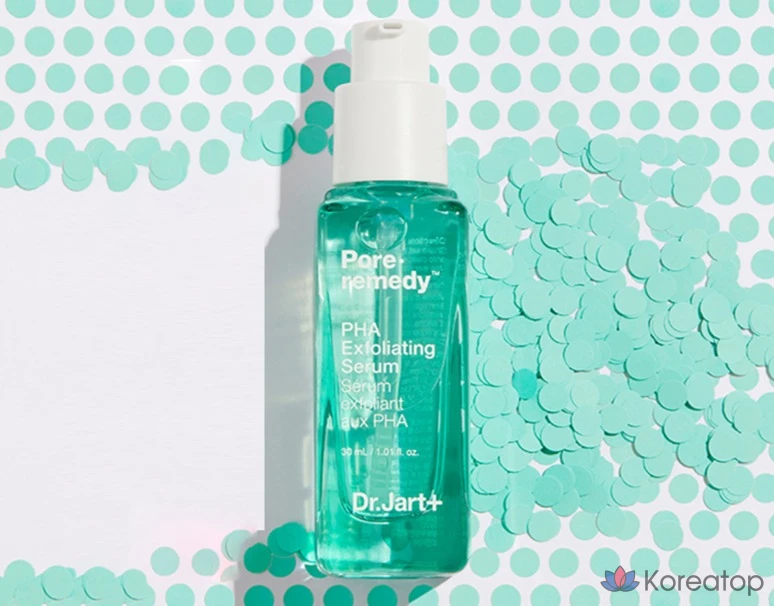 Набор из 2 отшелушивающих сывороток Dr. Jart+ Pore Remedy PHA Exfoliating Serum, 2 комплекта., фото 3