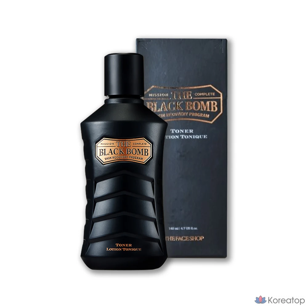 The Face Shop The Black Bomb Skin, 140 мл, 1 шт.