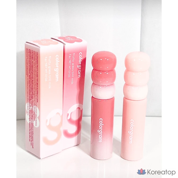 Colorgram Tanghulu Tangle Tint Milk, 3 г, 8 цветов, Colorgram Juicy vitality drop, Milk Tanghulu Tint, NONO, 03 Happy Pineapple, 1 шт.