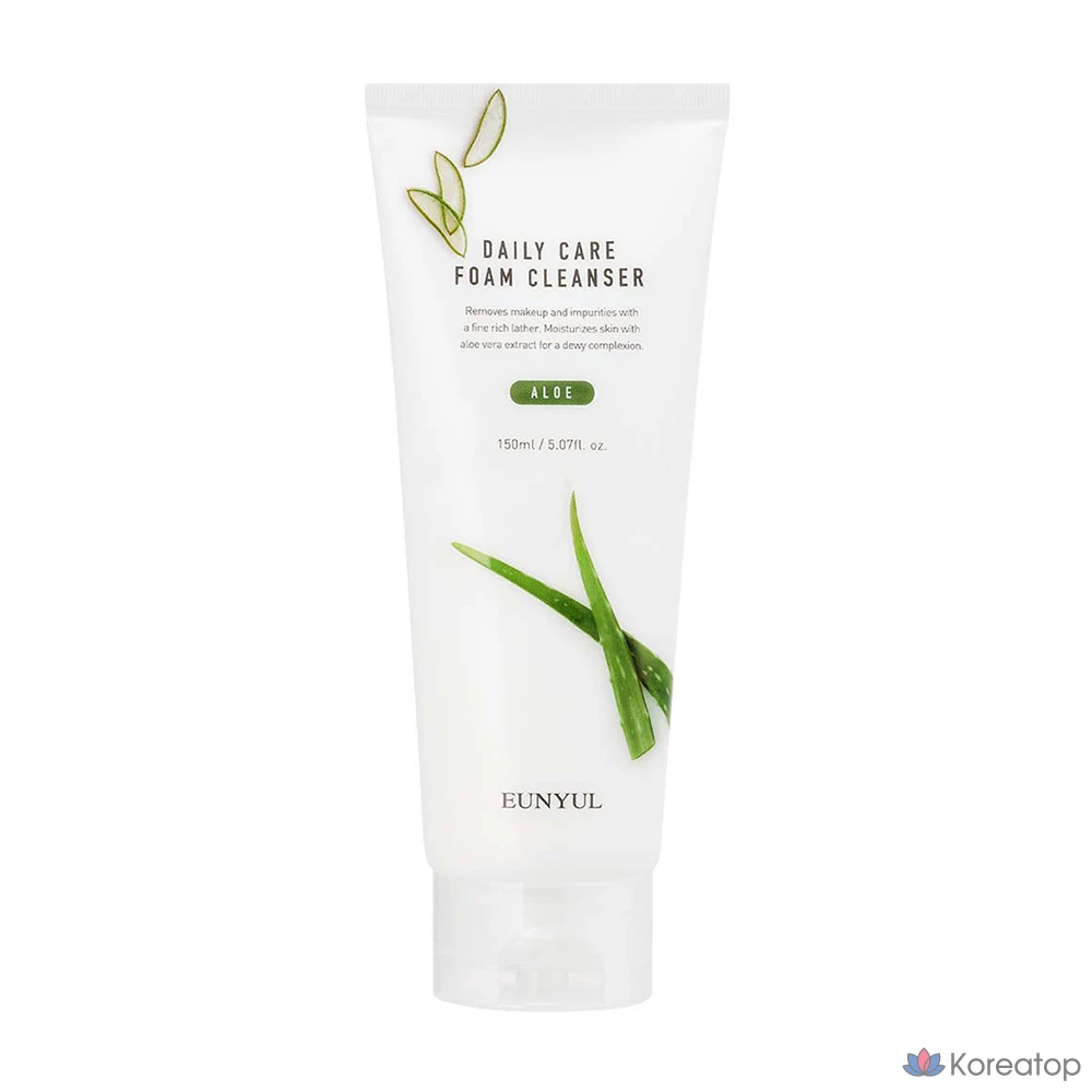 Eunyul Daily Care Пенка для умывания с алоэ, 150 мл, 1 шт.