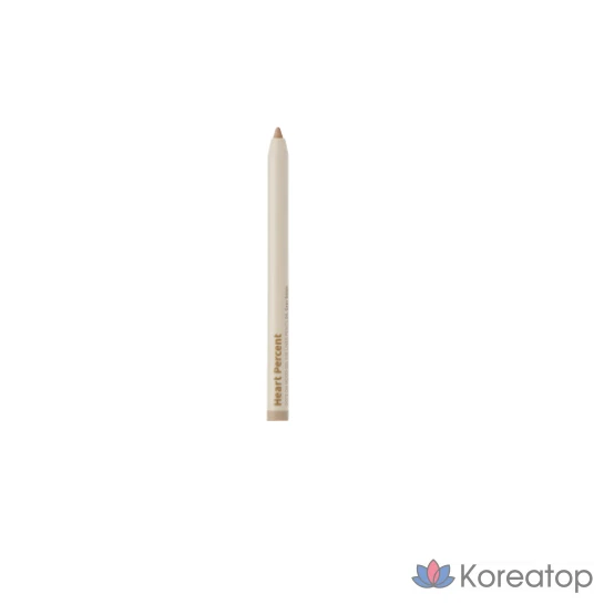 Гелевый карандаш для подводки глаз Heart Percent Dot On Mood, оттенок 04, серо-бежевый, 1 шт.