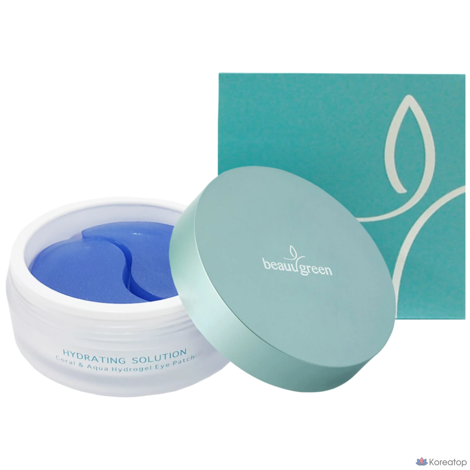 Патчи для глаз Beauugreen Coral Aqua Hydrogel Eye Patch от темных кругов и морщин под глазами, 1 шт., 1 упаковка