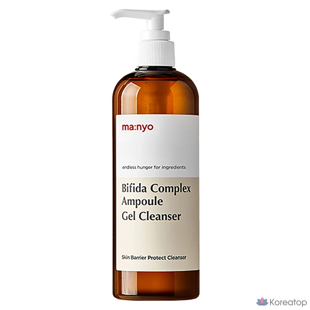 Очищающий гель Manyo Factory Bifida Ampoule с мягкой кислотностью, 400 мл, 1 шт.