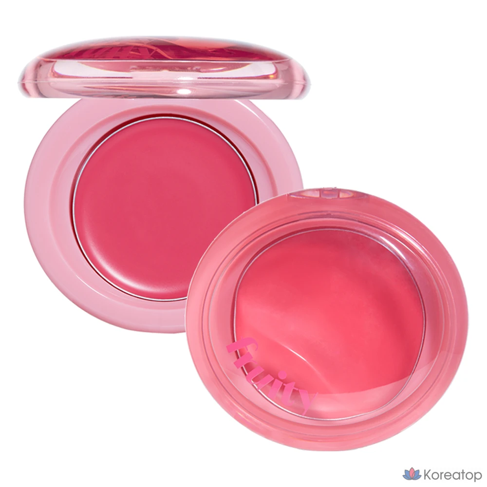 Бальзам для губ и щек Etude House Fruity Lip & Cheek Blur Balm, 1 шт., оттенок 05 "Сочная малина".