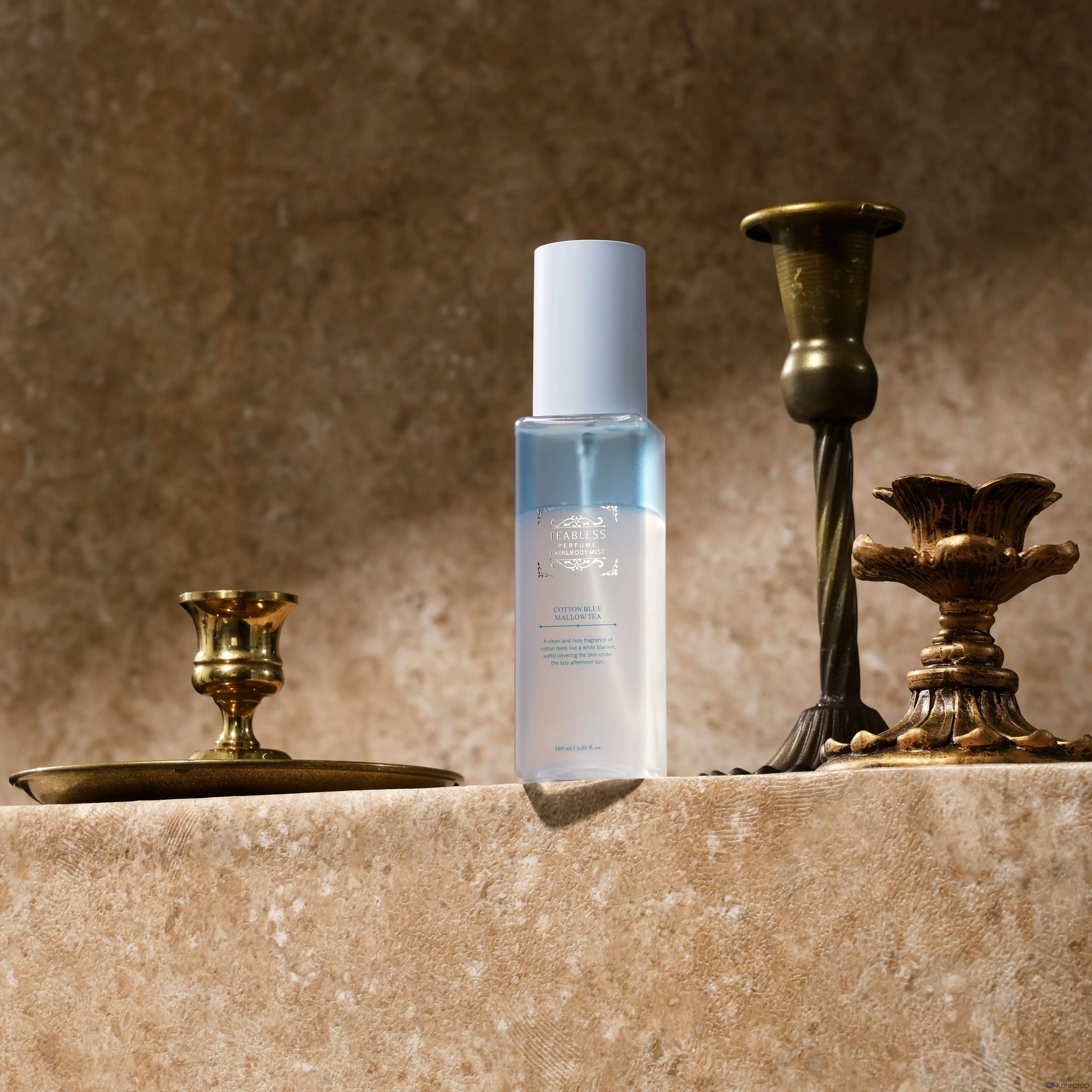 Парфюмерный спрей для волос и тела TEABLESS Blue Mellow Tea с ароматом хлопка, 1 шт., 100 мл