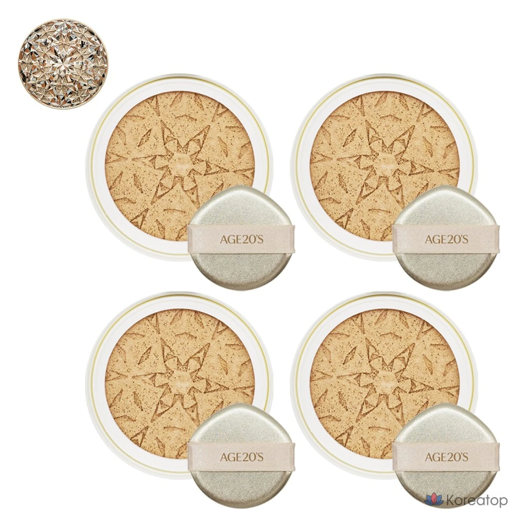 Age20S Подушечка для губ с 3D-эффектом и высоким покрытием, 1 шт., 13 г, сменный блок 3D № 23, 4 шт.