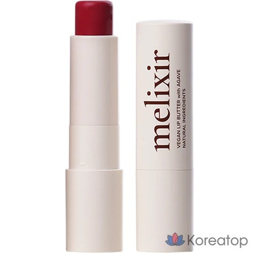 Бальзам для губ Melixir Vegan Lip Butter, оттенок Dirty Pink, 3.9 г, 1 шт.
