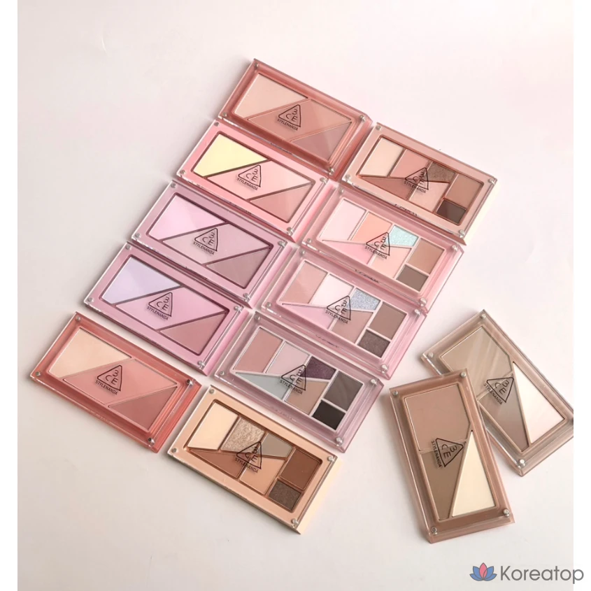 3CE Layer It All Eye Palette, 1 шт., 3CE Eye Palette (PINK HAZE), фото 3