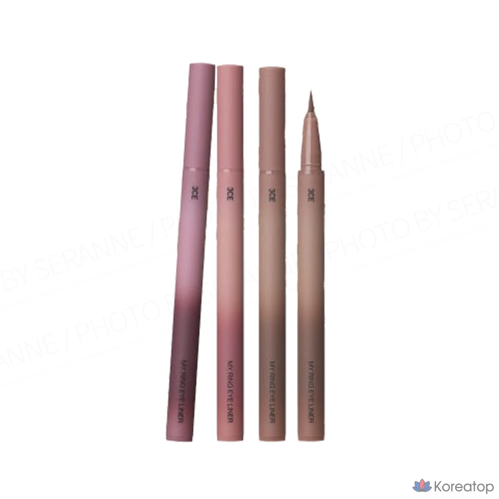 3CE My Ring Eyeliner 0.5ml Ash Black 1ea