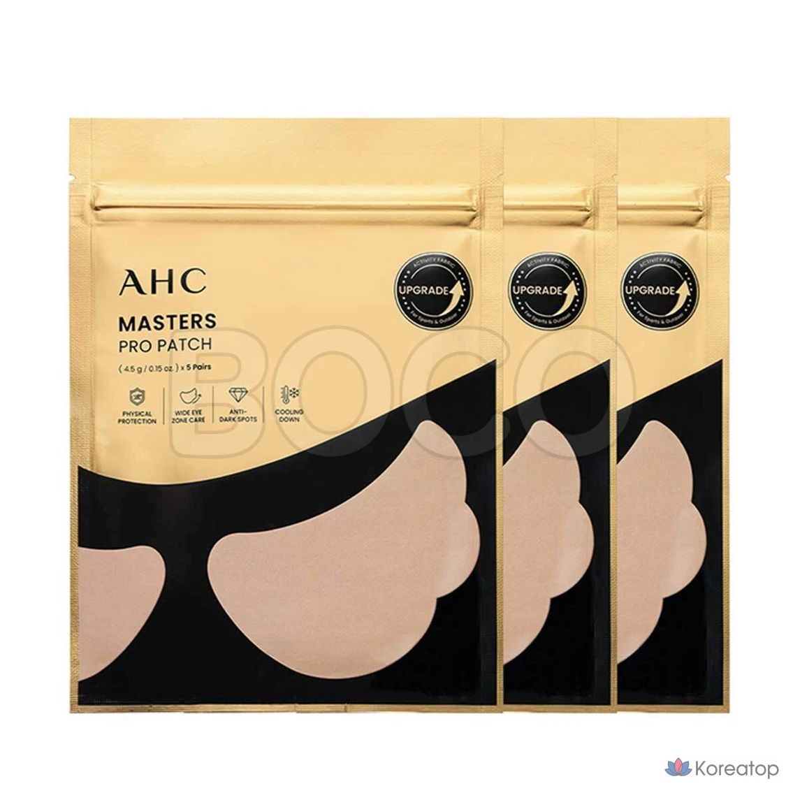 Солнцезащитные накладки для гольфа AHC Masters, упаковка из 15 штук, UV Patch, фото 5